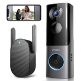Vídeo porteiro X3 WiFi 360 Alexa, sensor HDR, campainha com visão noturna