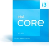 Intel Core i3-13100F 4 núcleos 12 MB de cache, até 4,5 GHz