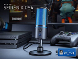 Razer Seiren X para PlayStation – Microfone condensador USB para transmissão na PS4 e PS5