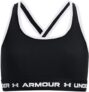 Under Armour G Crossback Mid Solid sutiã para meninas