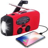 Rádio manivela + carregador solar só 8,34€