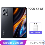 Poco X4 GT 5G, 8gb 256gb carga rápida de 67W, ecrã 144Hz