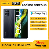 Realme Narzo 50 – 4/128 GB, Helio G96, Display 120Hz, Quick Charge de 33W
