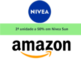 50% desconto segunda unidade produtos NIVEA (Protetores solares)