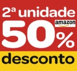 Promo Amazon Compra 2 poupa 50% em 1
