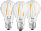 3 x lampadas Osram 819290 LED E27, 6W = incandescentes de 60W