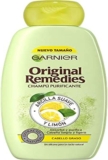 Garnier Original Remedies champô para cabelo oleoso, argila e limão, 300 ml