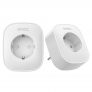 2PCS Smart Plug 16A WiFi Plug com monitor de consumo de energia 3680W