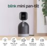 Blink Mini Pan-Tilt Câmara de segurança (Em Preto ou Em Branco)
