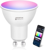 Lâmpada inteligente LED GU10 SL2 4,9 W lâmpada Wifi RGB & 2700K-6500K regulável