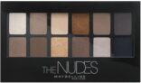 Maybelline Nova Iorque, paleta de sombras de olhos, as nudes, 12 cores