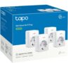 4 x Tapo P100 Mini tomada inteligente Wi-Fi, ideal para programar