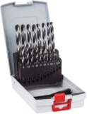 Bosch Professional Conjunto de 19 brocas helicoidais HSS PointTeQ, para metal, ProBox, acessório de berbequim