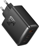 Carregador Baseus USB C, 65 W