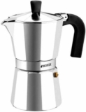 Monix Vitro Express, Cafeteira expresso de alumínio com revestimento antiaderente (9 chávenas)