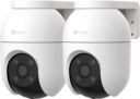 EZVIZ 2 Câmaras de vigilância Wi-Fi exterior de 360°