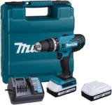 Makita Berbequim de percussão 18 V Li-Ion + 2 baterias de 1,5 Ah