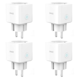 4 X Wifi Smart Plug com Monitor de Energia 16A 3680W
