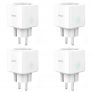 4 X Wifi Smart Plug com Monitor de Energia 16A 3680W