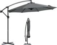 Sekey® guarda-sol para terraço jardim praia piscina pátio diâmetro 270 cm
