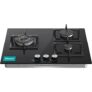 Hisense GG633B Placa de gás natural, 3 zonas, 60 cm