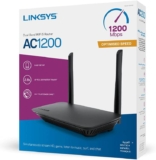 Linksys Router WiFi 5 banda dupla E5400 1200 mbps