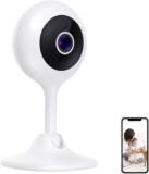 Câmara Wi-Fi Monitor de bebé FHD 1080P, Câmara de segurança doméstica interna
