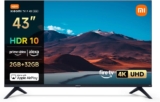 XIAOMI TV F 43 polegadas (109 cm), 4K UHD, Smart TV, Fire TV