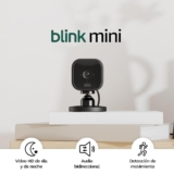 Blink Mini Câmara de segurança interior compacta e inteligente, vídeo HD 1080p
