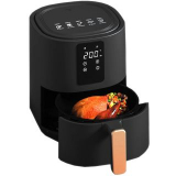 Fritadeira 5L sem óleo ecrã touch LED, 1500 W Tempo e temperatura ajustáveis