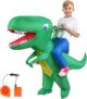 Disfarce insuflável de dinossauro | Bomba Incluída