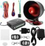 Sistema de alarme para carro 12V universal Start Stop Lock