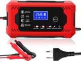 Carregador rápido de baterias de carro, 10A 12V