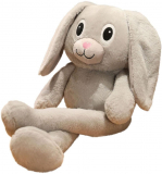 Coelho peluche pernas compridas 80 cm