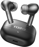 TOZO E2 Auriculares sem fios Bluetooth 5.3, som sempre ideal
