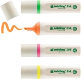 Marcador fluorescente edding 24 EcoLine 4 unidades