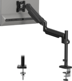 BONTEC Suporte para monitor único ajustável 13 a 34 polegadas, Max 9Kg