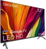 Cecotec Televisor LED ALH40032 de 32″ Smart TV A4 Series 2024