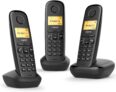 Gigaset A170 Trio – Três Telefones DECT Sem Fios – Ecrã Gráfico Iluminado