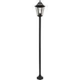 Poste iluminação jardim 1,70 com casquilho E27, 60W