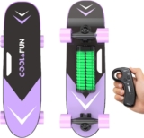 Skate Elétrico com Controlo Remoto, com Duas Velocidades, Velocidade Max 10-15 km/h