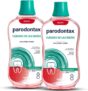 Parodontax Elixir oral, menta suave 0% álcool, 2 unidades x 500 ml