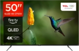 TCL 50CF630 126 cm (50″) QLED Fire TV (4K Ultra HD, HDR 10+, Dolby Vision & Atmos, Smart TV)