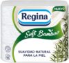 Regina Soft Bamboo – 18 rolos de papel higiénico 3 camadas, 160 folhas