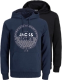 Jack & Jones sweater com capuz para homem Pack de 2