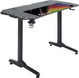 Mesa Gaming X-Rocker Panther RGB cinzento escuro