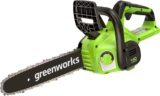 Greenworks Motosserra a bateria G40CS30II, comprimento espada 30 cm (Bateria não Inc.)