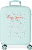 Pepe Jeans Leslie mala de cabine azul 38 x 55 x 20 cm rígida ABS