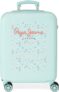 Pepe Jeans Leslie mala de cabine azul 38 x 55 x 20 cm rígida ABS