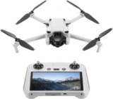 DJI Mini 3 (DJI RC) – Mini Drone, Leve e Dobrável Grava em 4K HDR, 38 Minutos de Tempo de Voo